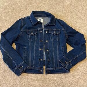 Old Navy Dark Blue Jean Jacket